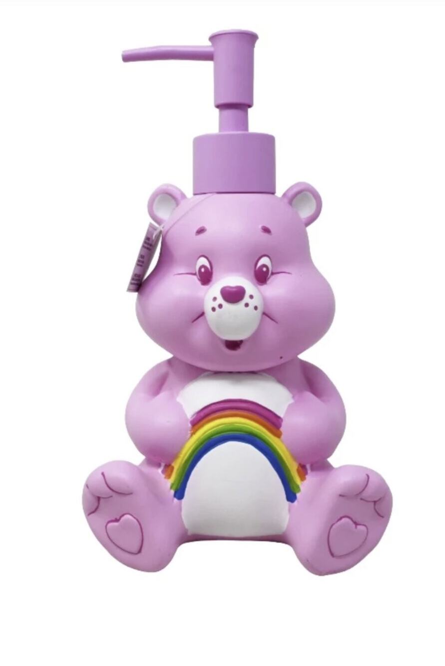 Care Bears Cheer Bear Soap/Lotion/Hand Sanitizer Resin Pump Dispenser,10.36 Ounc